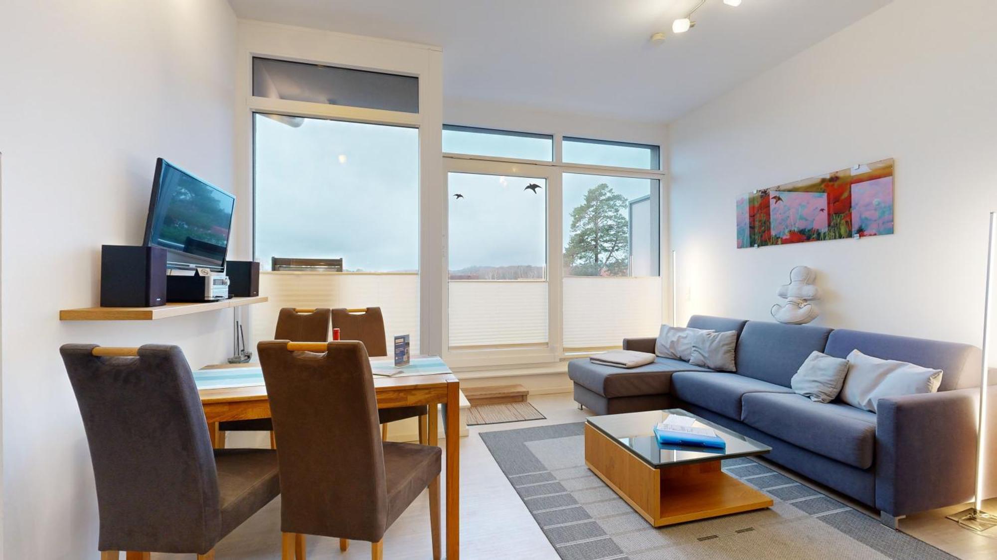 Duenenresort In Binz, Strandnahe Und Moderne Fewos Mit Balkon, Teilweise Mit Meerblick, 외부 사진