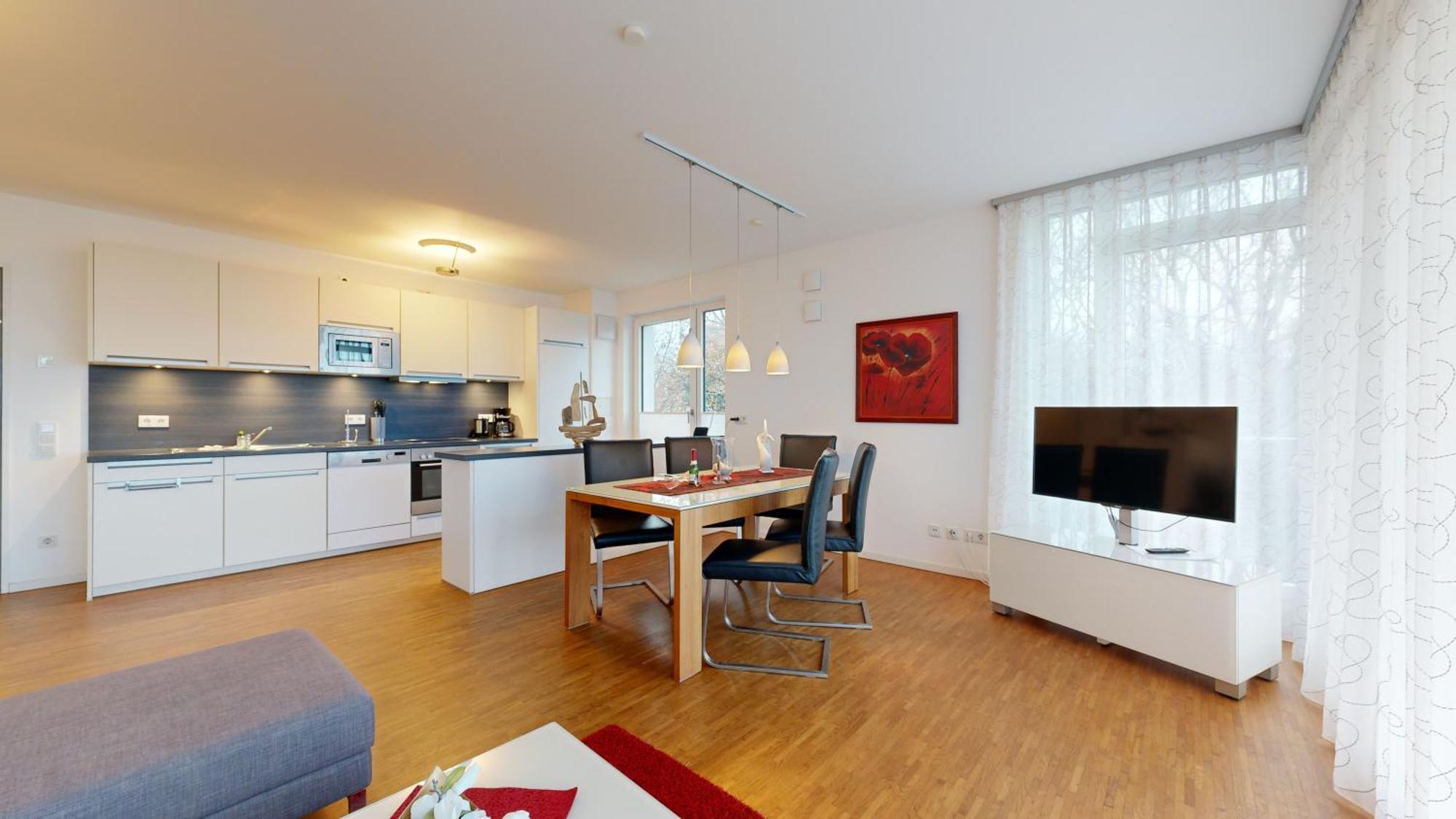 Duenenresort In Binz, Strandnahe Und Moderne Fewos Mit Balkon, Teilweise Mit Meerblick, 외부 사진