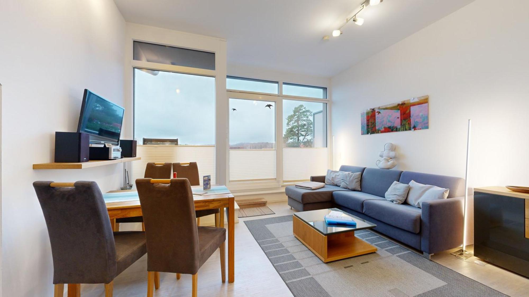 Duenenresort In Binz, Strandnahe Und Moderne Fewos Mit Balkon, Teilweise Mit Meerblick, 외부 사진