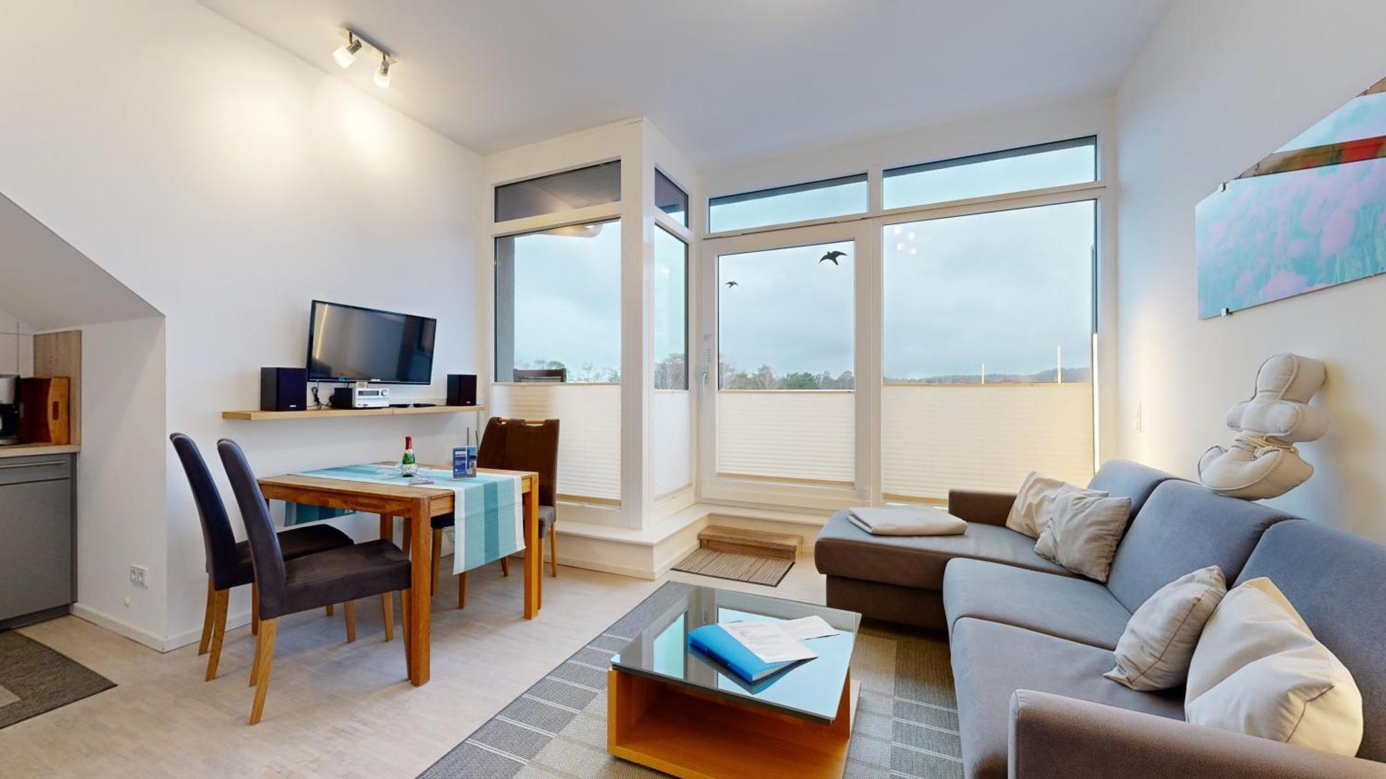Duenenresort In Binz, Strandnahe Und Moderne Fewos Mit Balkon, Teilweise Mit Meerblick, 외부 사진