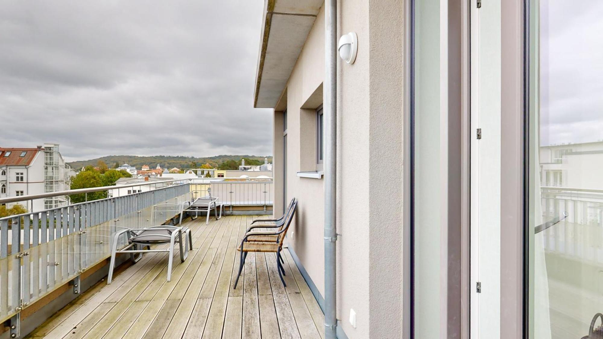Duenenresort In Binz, Strandnahe Und Moderne Fewos Mit Balkon, Teilweise Mit Meerblick, 외부 사진