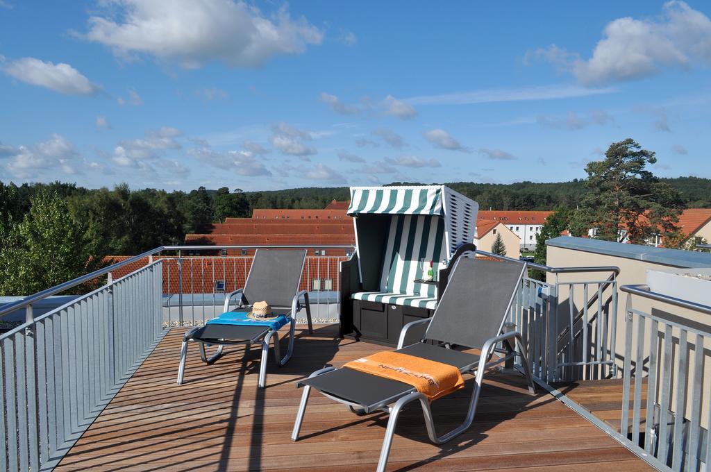 Duenenresort In Binz, Strandnahe Und Moderne Fewos Mit Balkon, Teilweise Mit Meerblick, 외부 사진